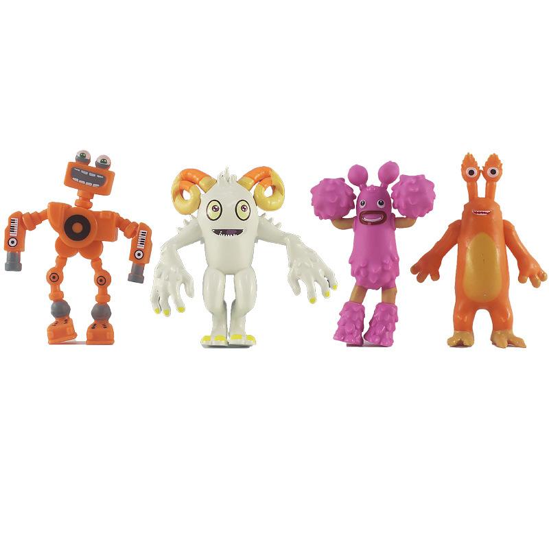 Anime My Singing Monster Figure Toy Figurines Plastic Toys Doll Figuras Wubbox Christmas Gifts
