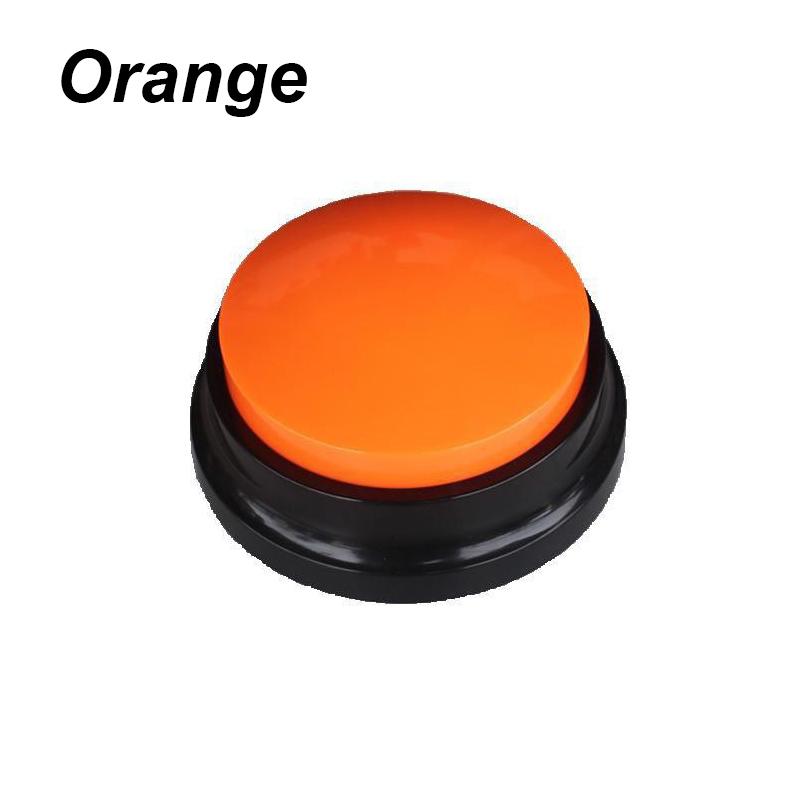 Funny Dog Recordable Pet Toys Travel Talking Starters Pet Speaking Buttons Portable Cute Pet Button Color Voice Recording Button