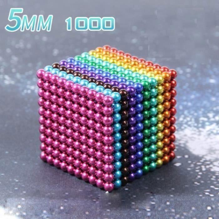 Educational Toy - Magic - Puzzle Cube - 1000 PCS - Diameter 5mm - Magnets