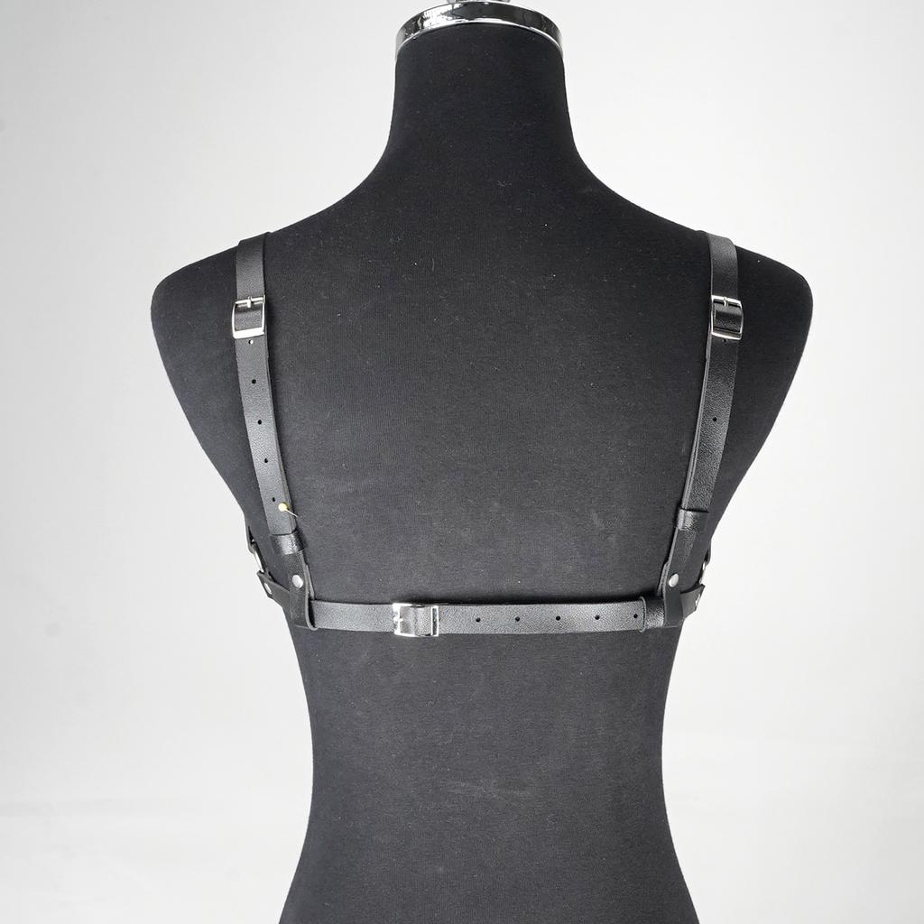 Women'S Sexy Body Straps Gothic Shapewear Corset Chest Straps Suspenders Holiday Gifts Carnival Equipment Clothing Accessories