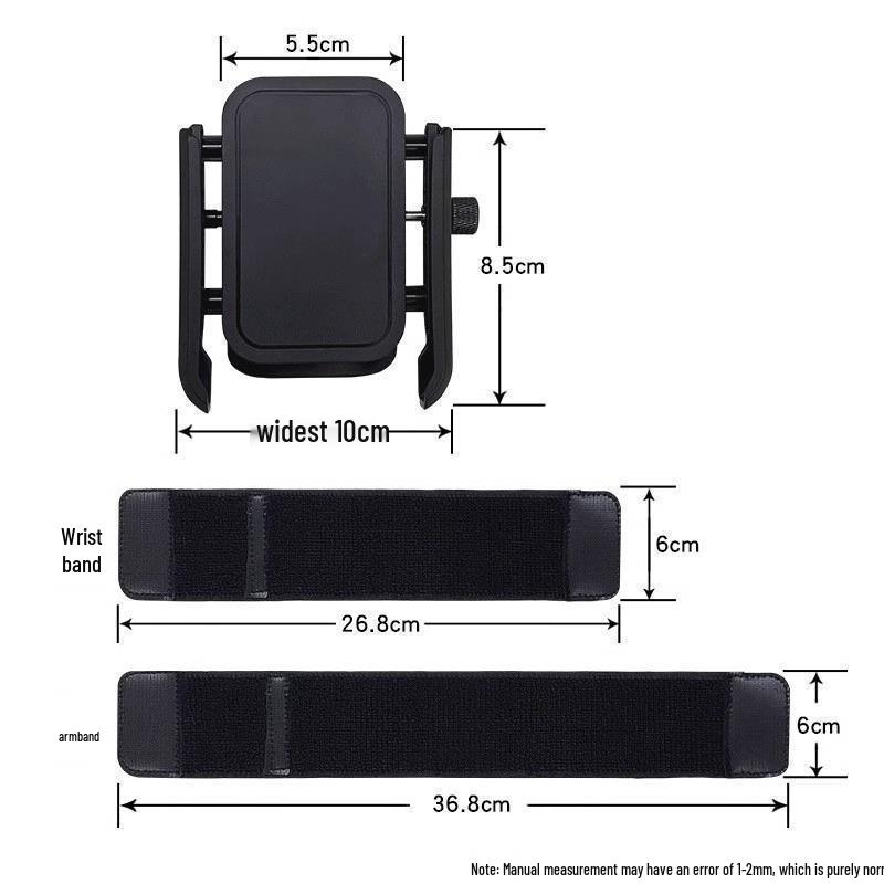 Wristband Phone Holder for Riding, Live Streaming, and Navigation