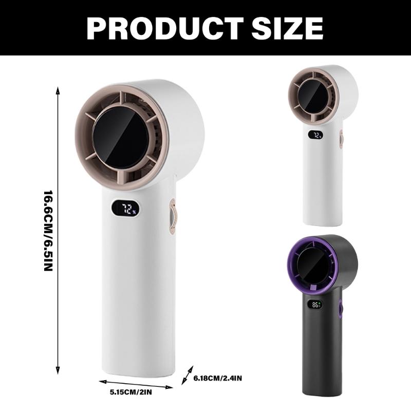 Portable Handheld Small Fan Outdoor Speed Infinitely Adjustable Speed Fan