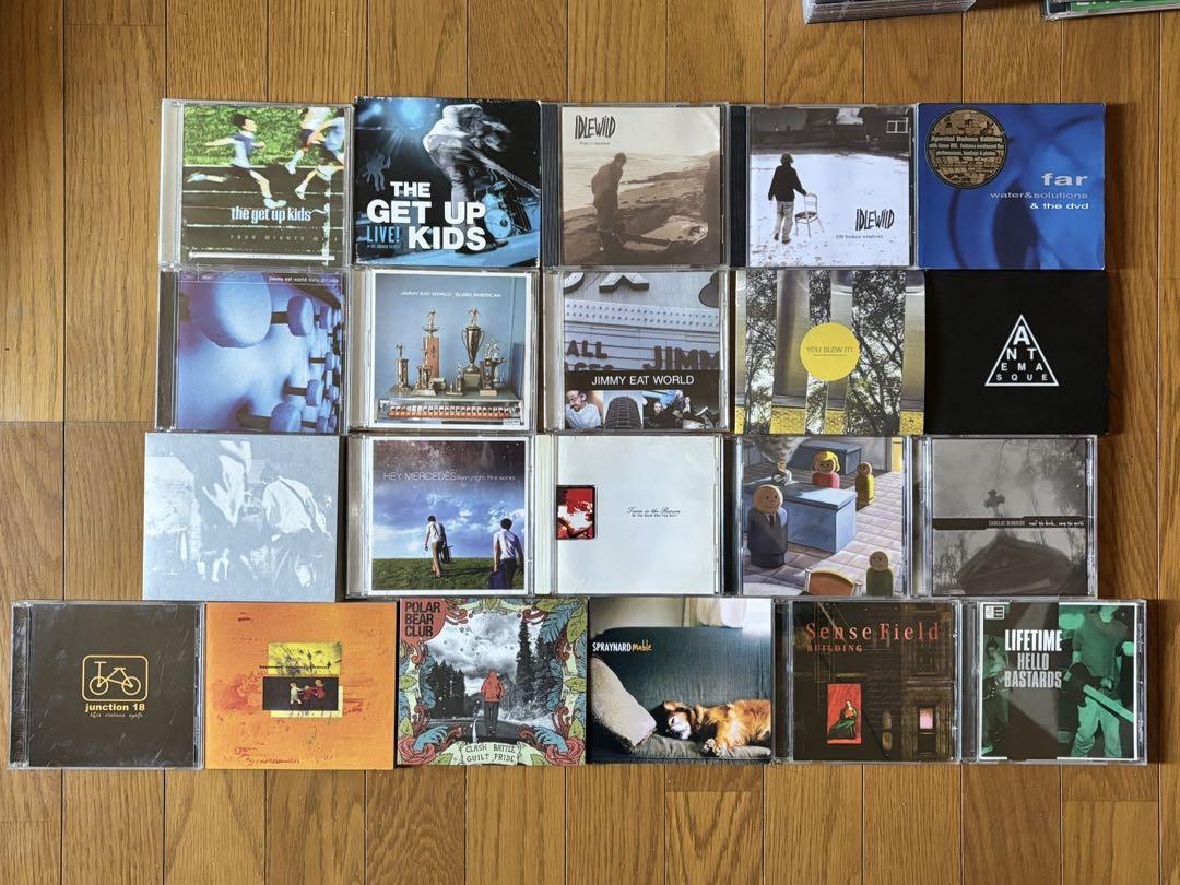 

[USED] Emo Core Masterpiece Get Up Kids Jimmy Eat World Others CD Set