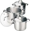 Maestro Large Pot Set 6 Pieces ( 3,5L, 4,5L, 8,0L )