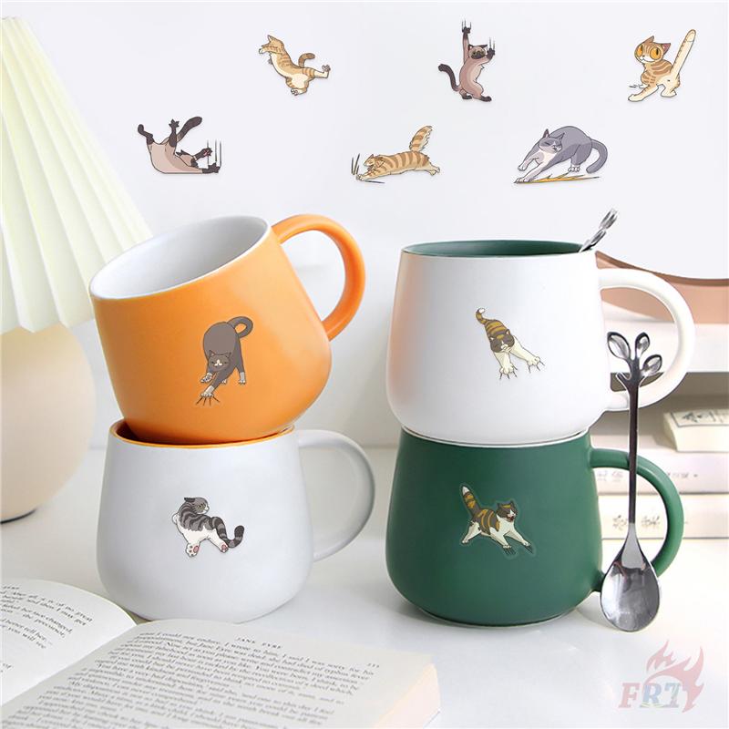 50Pcs/Set Naughty Cats Series 01. Scratch Marks PET Stickers Waterproof DIY Fashion Doodle Decals Stickers