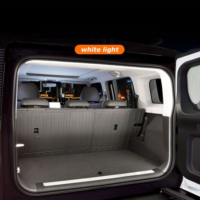 

For Chery iCar 03 JAECOO 6 J6 2024 2025 Rear Trunk Light Tailgate Modification Led Trunk Interior Light Car Interior білий