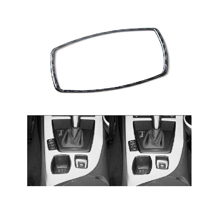 Car Styling Accessories Interior Carbon Fiber Overhead Console Wait Black Stickers Decorative Fit For BMW Z4 E89