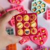 Miniature Grid Mold For Tiny Food Crafts Food Grade Silicone Tray Mold Easy To Use DIY Mini Display Stand Accessories