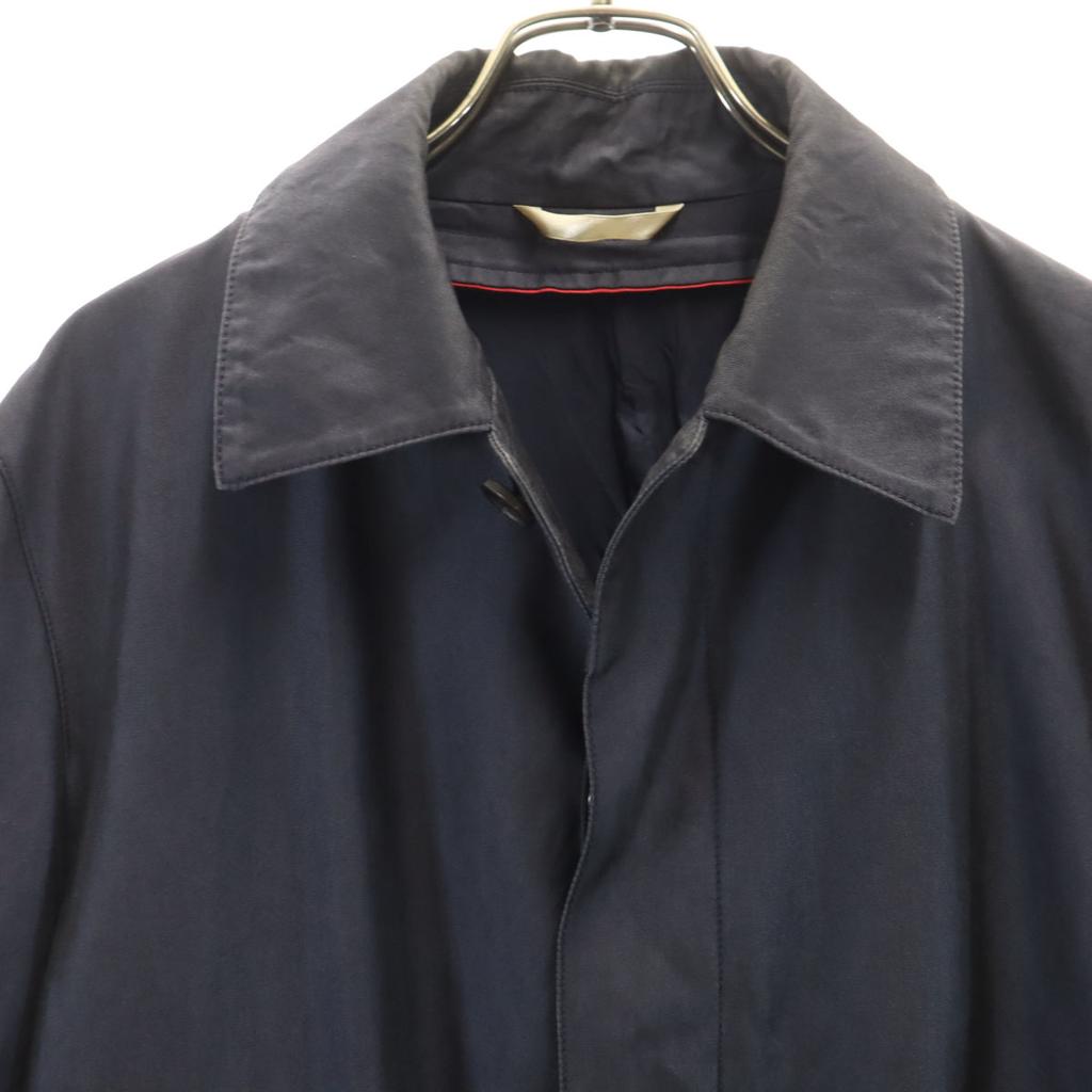 PAUL SMITH KOLLEKTION made in Japan Edelstahl-Kragenmantel L dunkelblau Herren Gebraucht