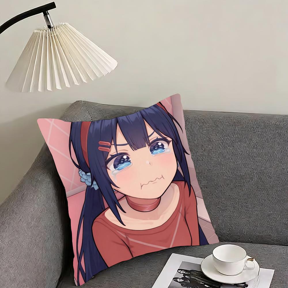 Video Game M-MiSide Mita Cushion Cover Reversible Plush Pillow Cover – For Car, Sofa, Bedroom, Perfect As a Gift.