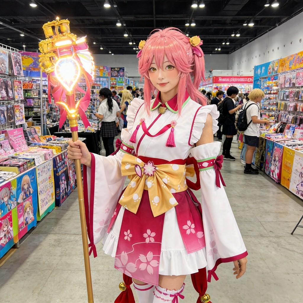 Vtuber Sakura Miko Cosplay Outfit With Soft Woolen Material For Anime Fans And Cosplayers