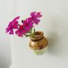 Handmade Vase Fridge Magnets Decorative Flower Arrangement Magnet Mini Ceramic Vase  Office Decor