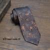 Men's Elegant Floral Pattern Tie: Fashionable Wedding & Banquet Accessory