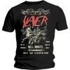 Slayer Hell Awaits Vintage Flyer Shirt S-XXL Thrash Metal T-Shirt Offizielles T-Shirt