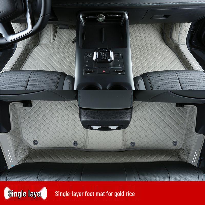 Double Layer Floor Mats for BYD Qin Plus/Plus DMi/Plus EV Qin PLUS DM-i Hanging Pedal