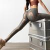 High Waist Seamless Leggings for Women Yoga Fitness Push Up Butt Lifting Booty Gilded Gold Stretch Tight Snake Peach Ruched Leggins