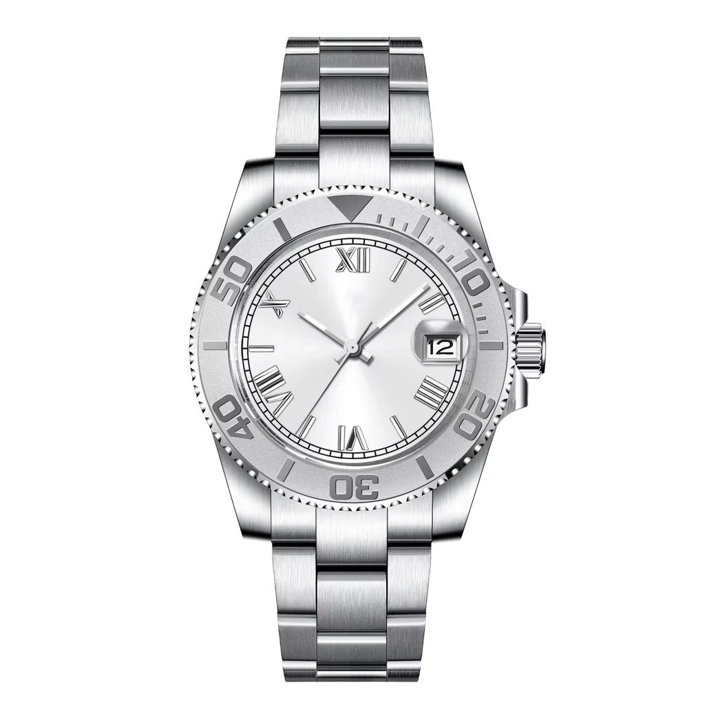 CORGEUT 40mm NH35 Uhrwerk Herren Klassische Uhren Automatisch Mechanisch Saphirglas 10Bar Tauchen BGW9 Leuchtend Geschenkuhren