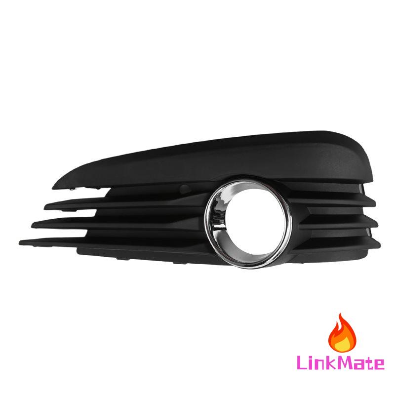 Car Front Fog Light Grille Cover Part Numbers 13182922 13205878 13182921 13205877 For Vauxhall Opel Vectra C 2002-2008 Left Black Left side