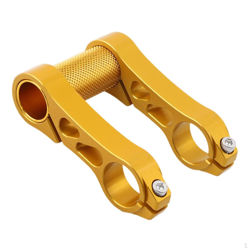 Handlebar Extender, Extension with Double Mounting Clamp, Stem Riser Extender Bar