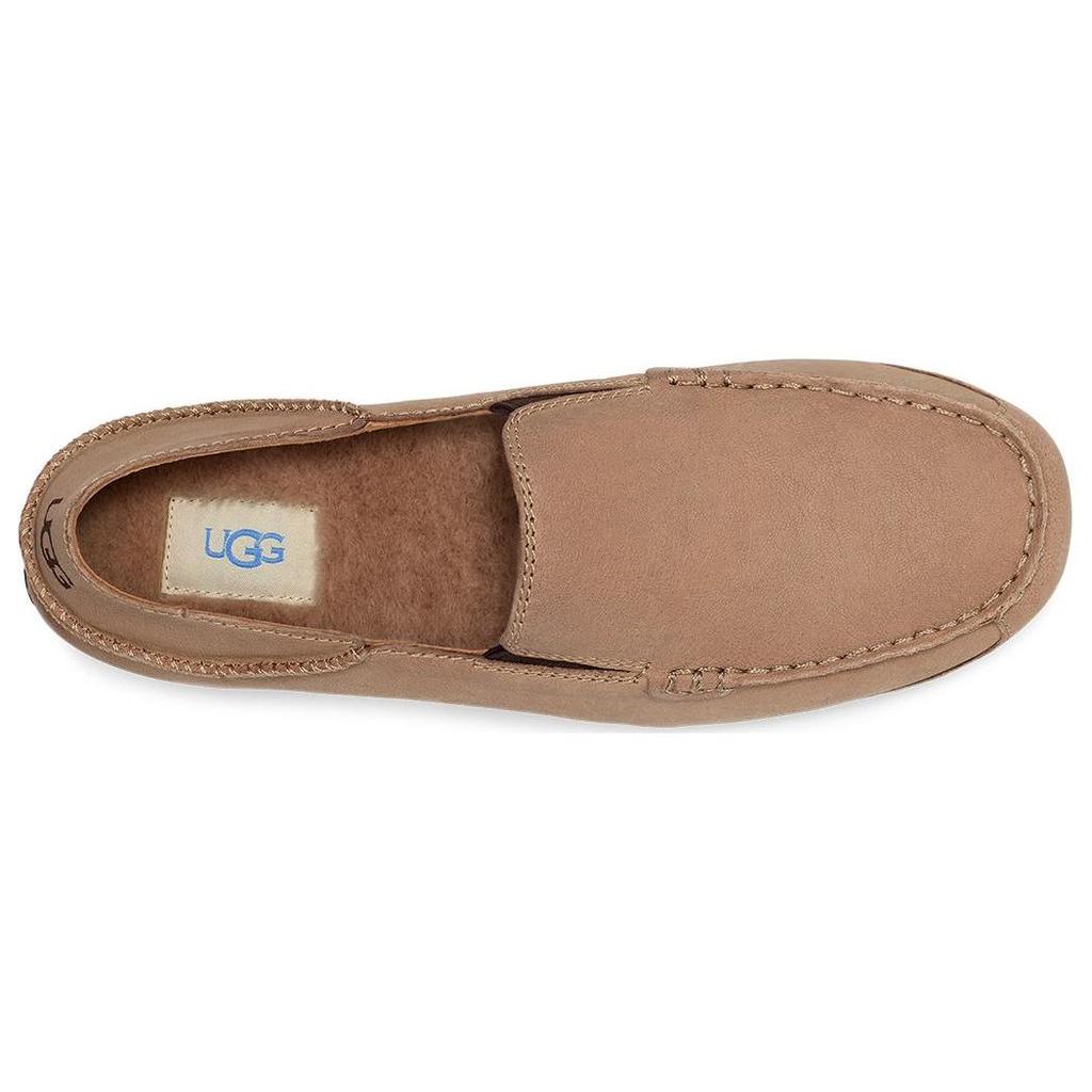 UGG Upshaw TS Sheepskin Gommino Loafers Men's Sand 1108189-SAN