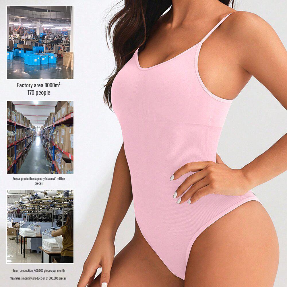 Dams Bodysuit med Öppen Rygg och Trosa med Magekontroll, Midjetränare & Stusslyftare