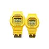Casio Unisex Paar Tisch Serie 55mm Gelbe Uhr SLV-22B-9PFH SLV-22B-9PFH