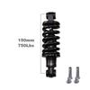 AttLvTu MTB Rear Shock Absorber, 150mm 165mm 190mm Bicycle Coil Spring Suspension, for Mountain Bike E-Bike Wheelchair