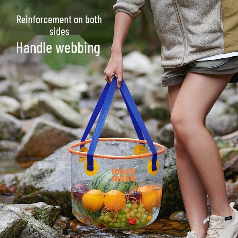 Pelliot Outdoor Round Folding Water Bucket 10L