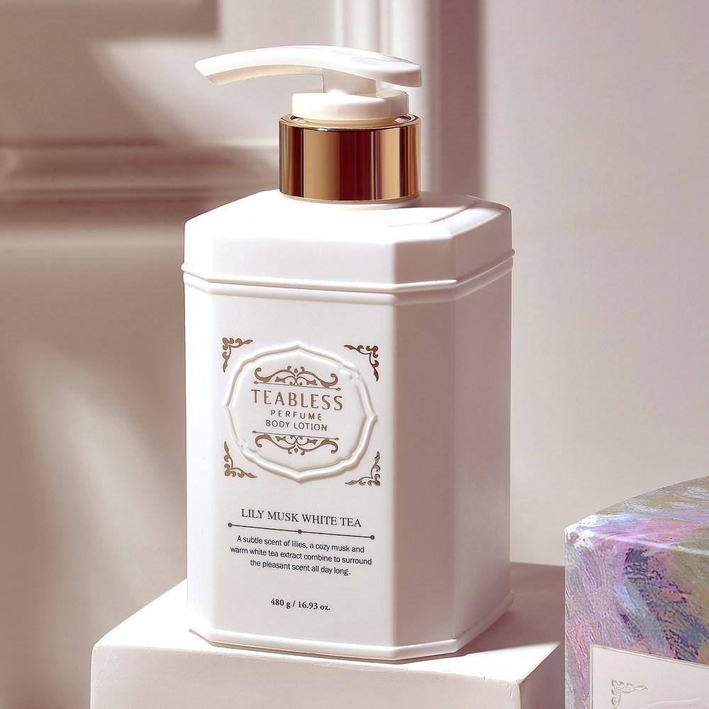 Tbless Perfume Body Lotion Lily Musk White Tea Fragrance, 480g, 1 unit