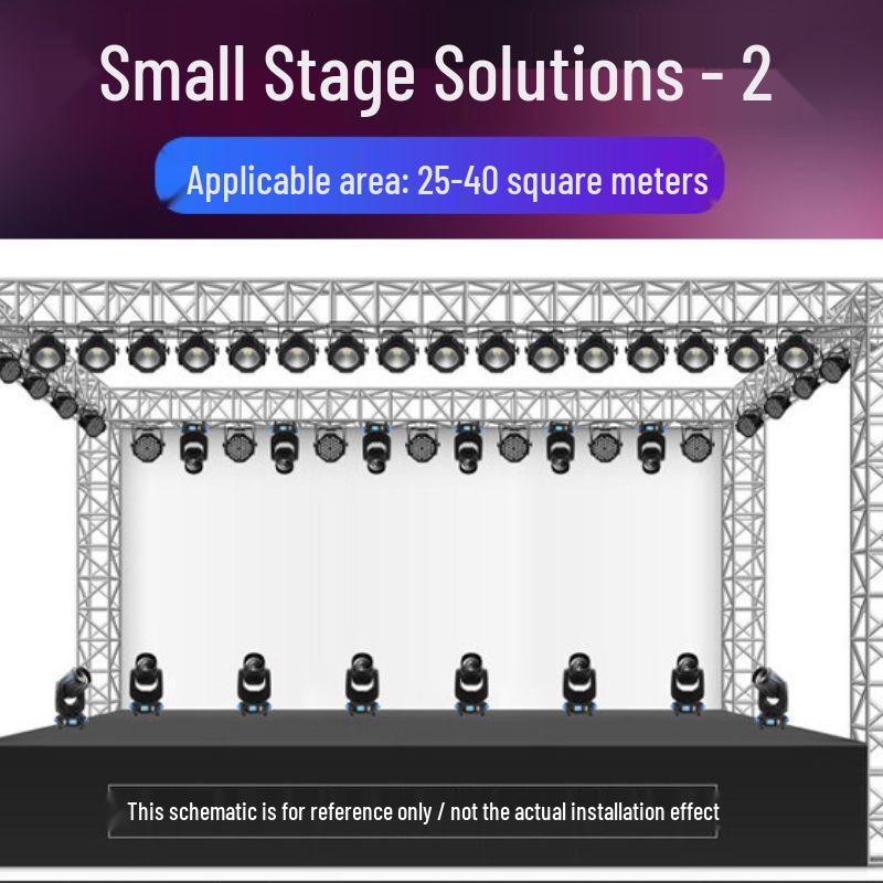 Chiya IP66 Rechargeable Stage Lighting Kit
