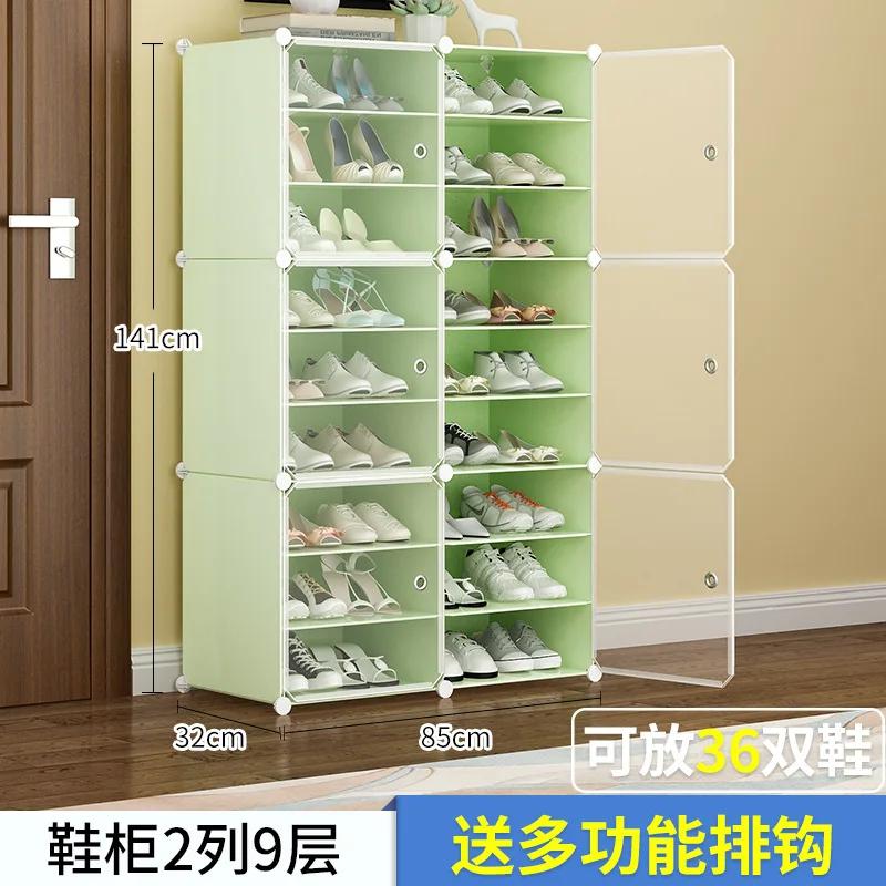 Rack Shoe Cabinet Organizer Storage Shelf Display Plastic Closet Holder Shoe Shelf Entrance Hall Furniture