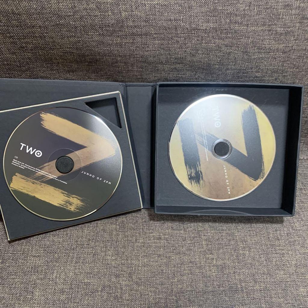 [USED] JUNHO From 2PM "TWO (Korean Version)" CD + DVD Junho