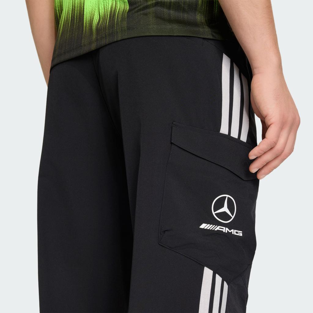 Adidas Mercedes - Amg Petronas Formula 1 Team Striped Loose Knit Sports Pants Men pants KE5478