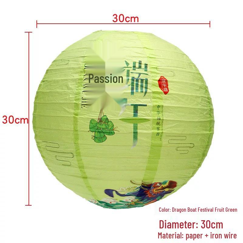 2025 Chinese Style Red Lantern: Dragon Boat & Mid-Autumn Festival Decorative Pendant with Luminous Design for Spring Festival & National Day.