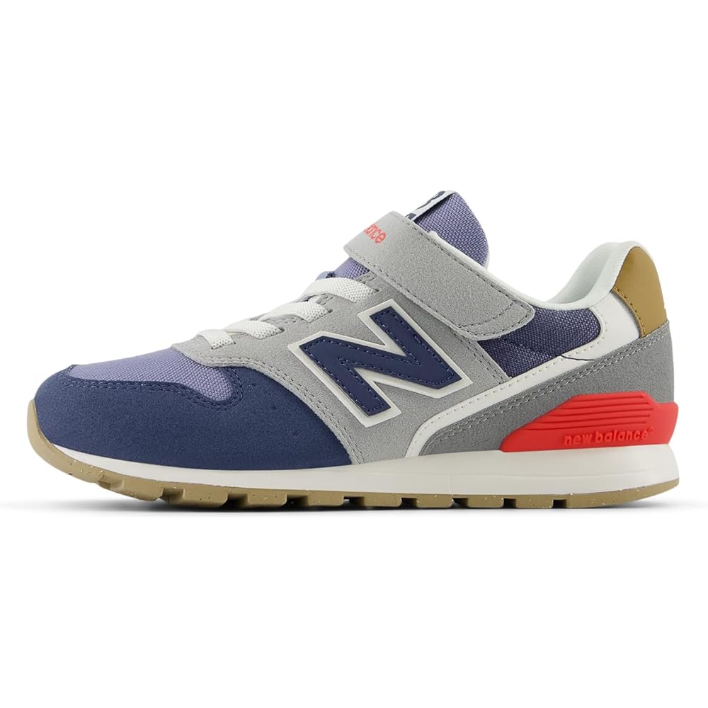 New Balance YV996 Kids Sneakers Unisex Rubber Laces Velcro Closure for Boys and Girls