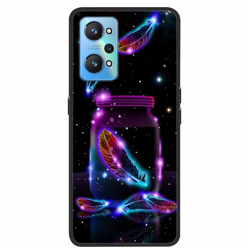 For Realme GT Neo 2 Case Silicone TPU Soft Cover Aesthetic Phone Case for Realme GT Neo2 Funda Realmi RMX3370 Shockproof Shell