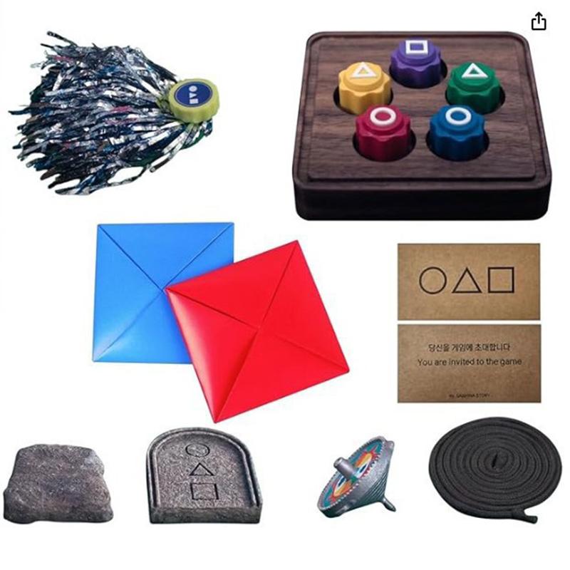 Dice 5 Gonggi Jack Stone Pebbles Set Funny Gonggi Korean Game Traditional Play Game Hand Eye Coordination Training Board Game