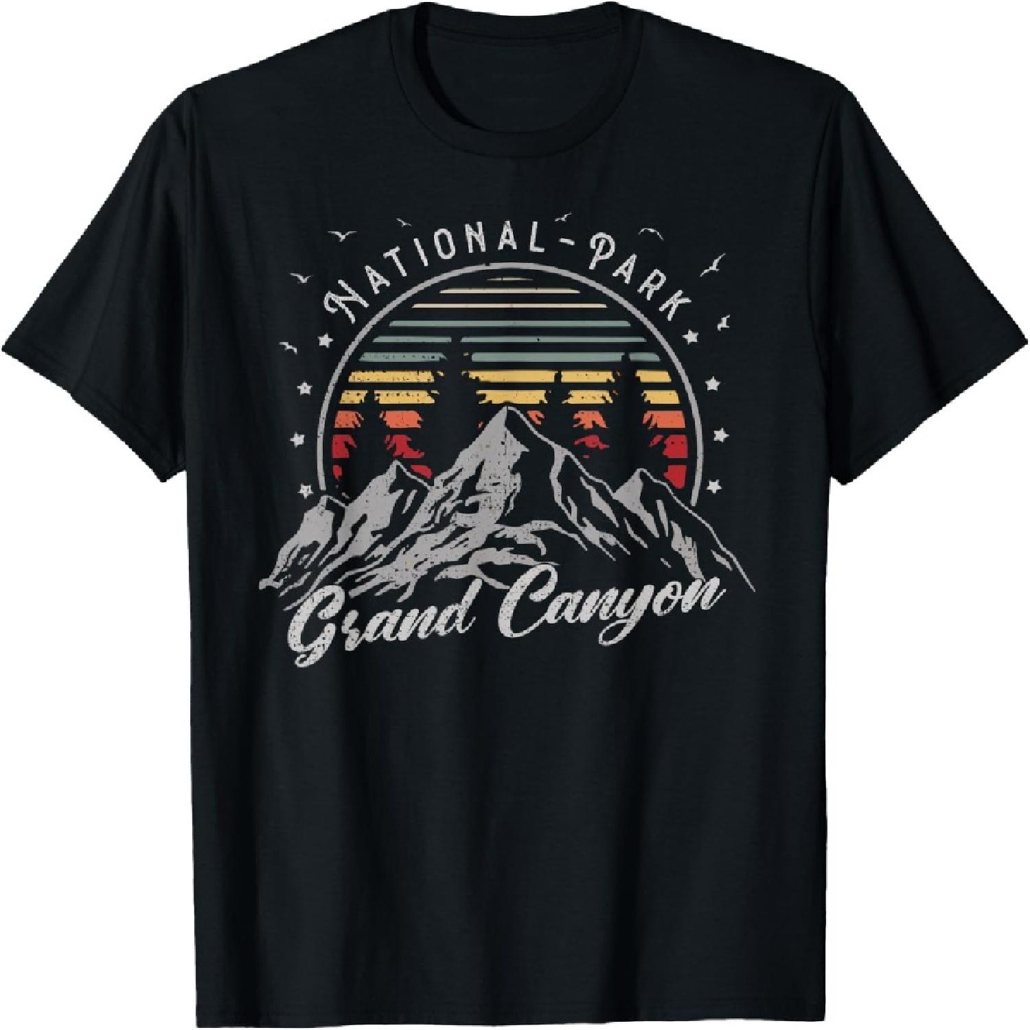 Retro Grand Canyon National Park US Vintage Grand Canyon T-Shirt(2) XXXXXL разноцветный