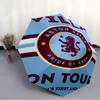 1pc Aston Villa Umbrella, Sun Protection, And UV Shielding. It Has Eight Sturdy Ribs for Outdoor Use And Perfect As a Holiday Gift