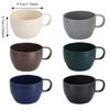6 Stück Unzerbrechliche Camping-Kaffeetasse Mikrowellengeeigneter Trinkbecher Langlebige Familien-Teetasse Outdoor