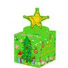 Gift Christmas Scene Box With Gold Star For Festive Gift Giving Celebration And