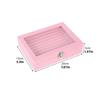 Stylish and Luxurious Jewelry Storage Box, Flannel Jewelry Storage Box for Rings, Earrings, Necklaces and Bracelet Storage Boxes