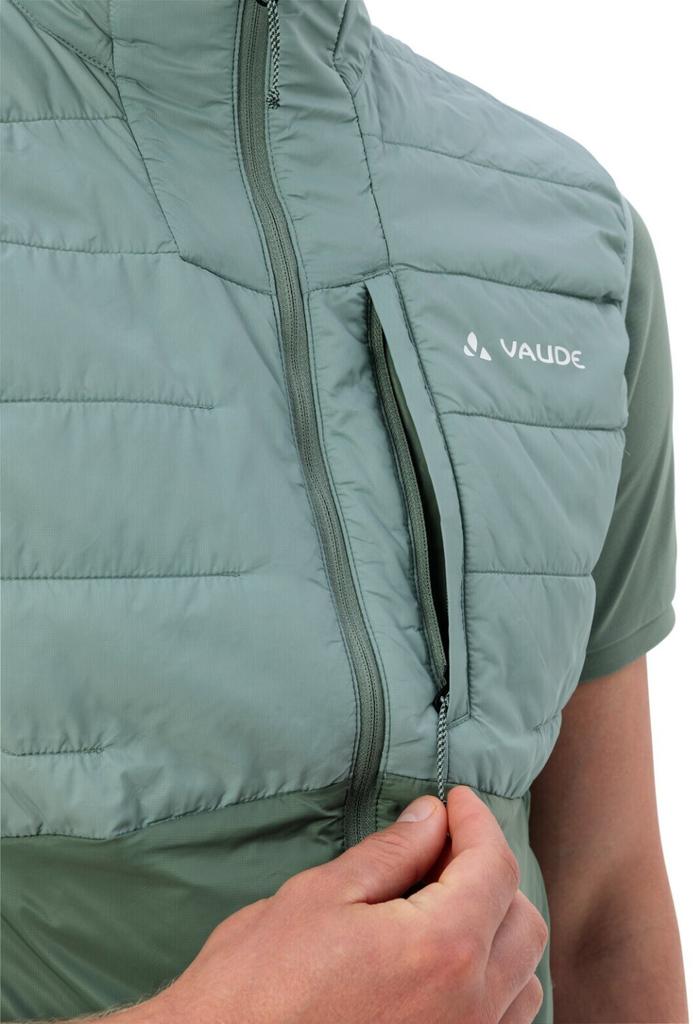 Men's VAUDE Freney Vest IV Jacket In Agave