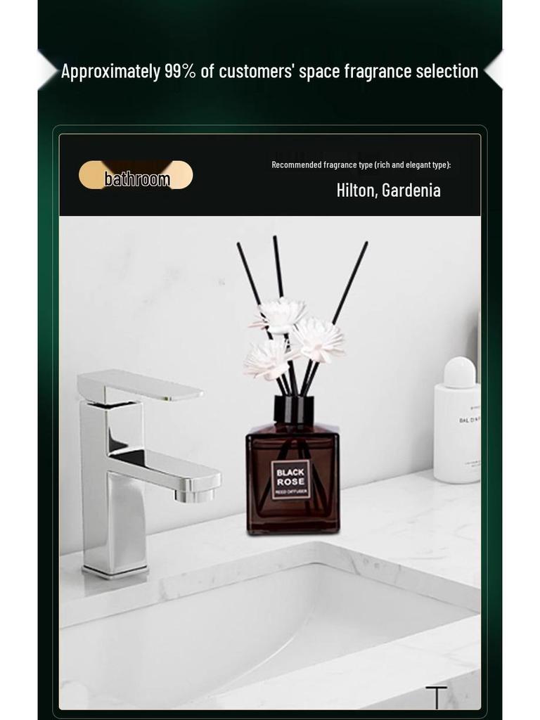 High-End Gardenia Aroma Oil: Long-Lasting Home Fragrance for Bedroom, Hotel, Bathroom, and More