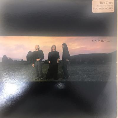 LP Record BEE GEES - E. S. P OLW501 WARNER BROS 1987 South Kore Pop Used