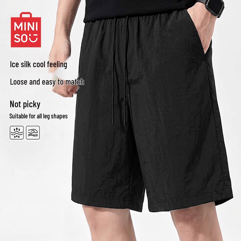 MINISO Men s Mountain Series Quick-Dry Cool Breathable Shorts 2XL чёрный