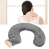 U Shaped Hot Water Bottle Warm Neck Soft Rubber Hot Water Bag With Detachable Cloth Cover