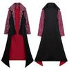 Costume Cosplay Anime Dracule Mihawk Adulto Maschile con Veste e Pantaloni per Festa di Carnevale di Halloween