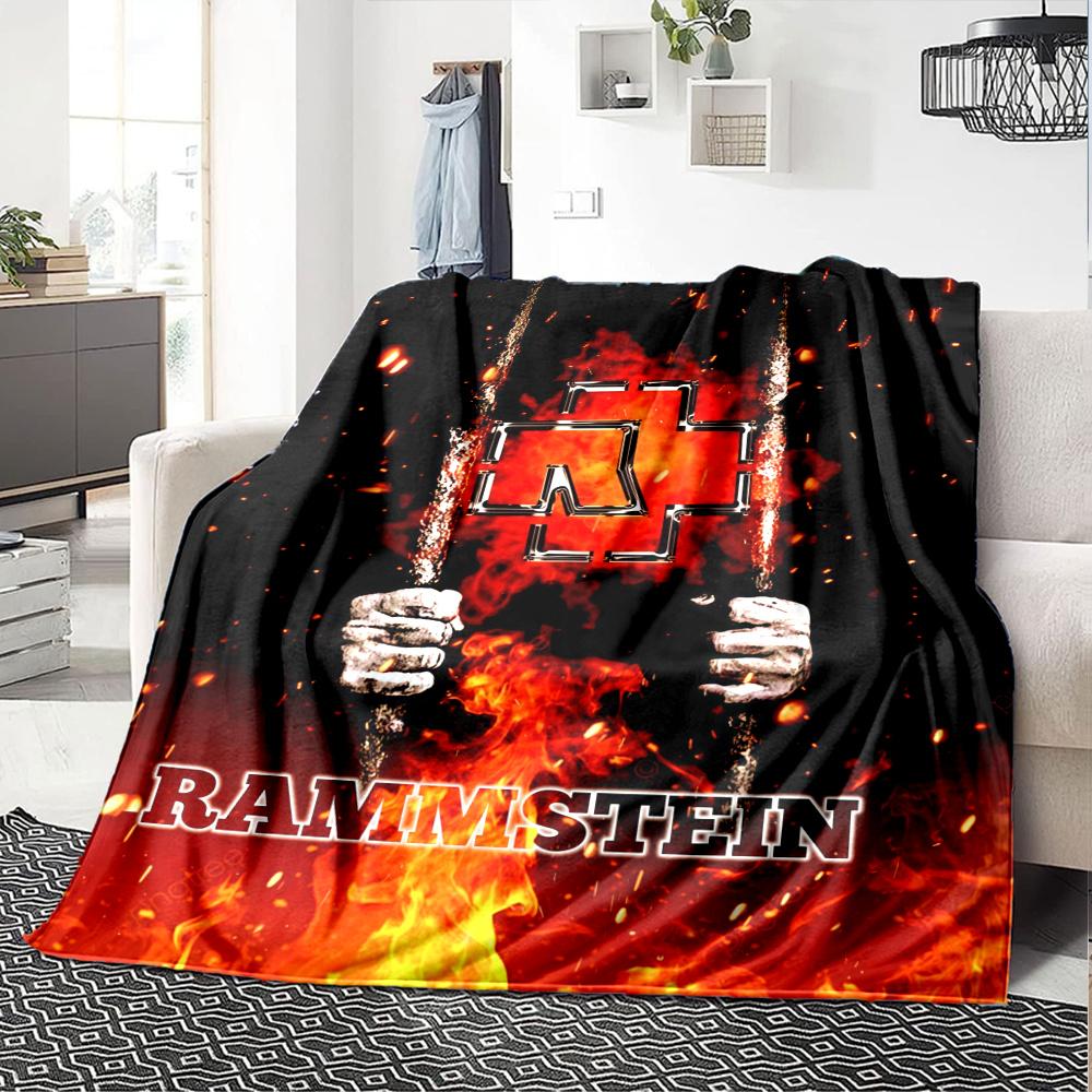 Rammstein Blanket, High quality Comfortable for All Seasons, Home Decor, Warmth and Comfort