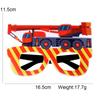 Fun Exciting And Constructionthemed Glasses For Memorable Childrens Moments Party